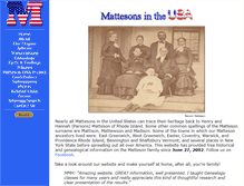 Tablet Screenshot of matteson.us
